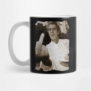 Anthony Bourdain // vintage Mug